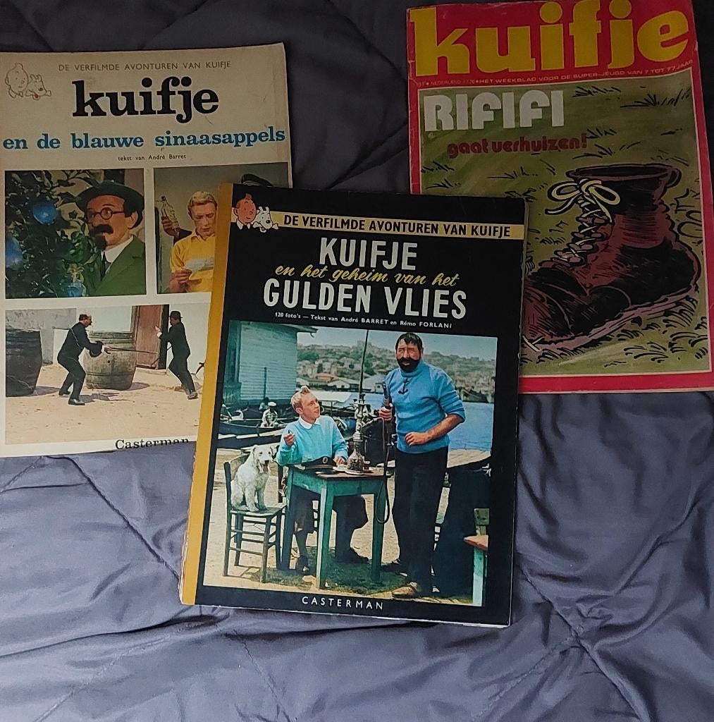kuifje, Boeken, Gelezen, Ophalen of Verzenden, Meerdere stripboeken, Hergé