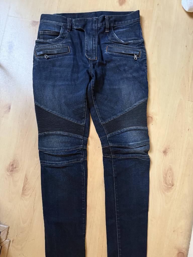 Balmain spijkerbroek, Balmain, Blauw, Overige jeansmaten, Nieuw