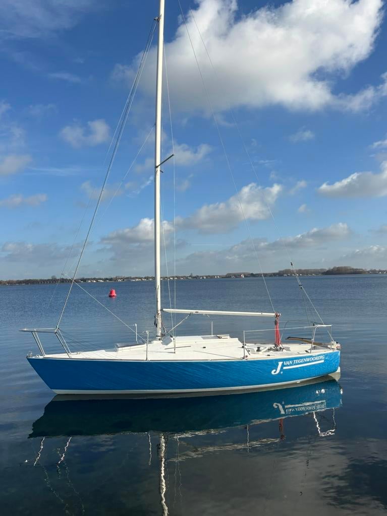 J24 NED285, Watersport en Boten, Gebruikt, 6 tot 9 meter, Ophalen, Wedstrijdjacht of Racer