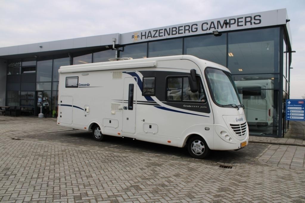 Robuuste Concorde Passion I 831 L Iveco 3.0 L 4 slaapp. 117, Caravans en Kamperen, Campers, Integraal, 7 tot 8 meter, Bedrijf