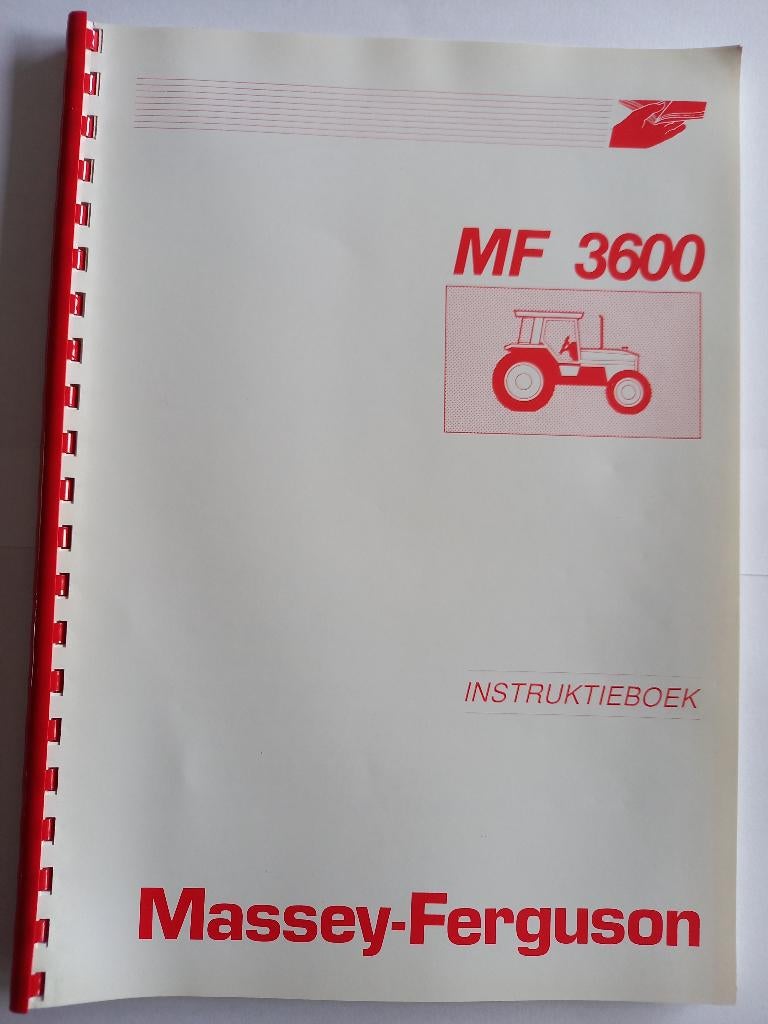 Massey Ferguson Instruktieboek MF 3600 serie Trekkers, Ophalen of Verzenden, Nieuw, Catalogus