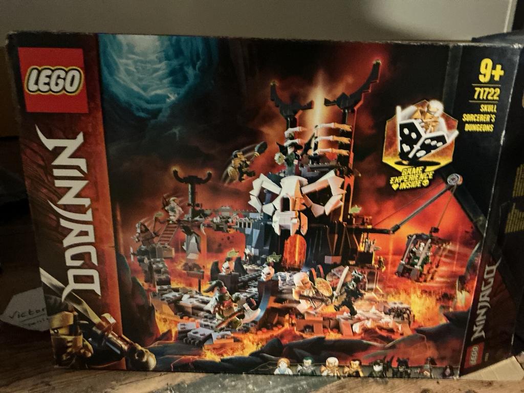 Lego Ninjago Skull Sorcerer's Dungeons 71722, Ophalen of Verzenden, Gebruikt, Complete set, Lego
