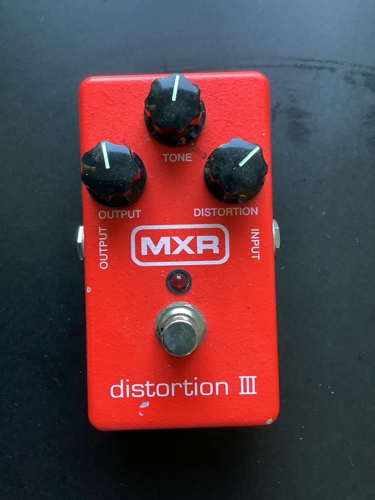 MXR Distortion III, Muziek en Instrumenten, Effecten, Ophalen of Verzenden, Zo goed als nieuw