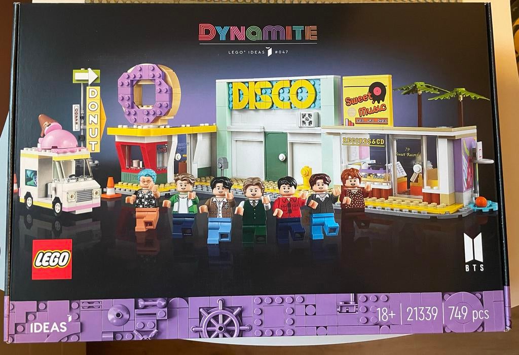 LEGO Ideas BTS Dynamite 21339 - Nieuw!, Ophalen of Verzenden, Nieuw, Complete set, Lego