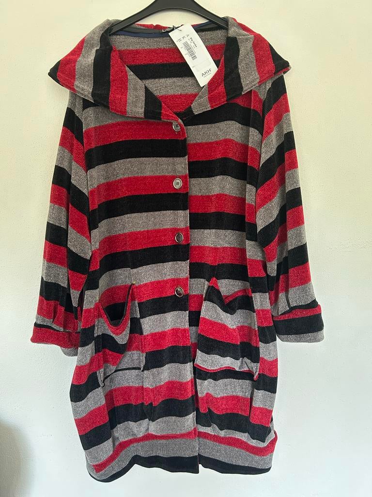 Warme winterjas AKH maat 58/60, Ophalen of Verzenden, Nieuw, Blauw, Jas of Mantel