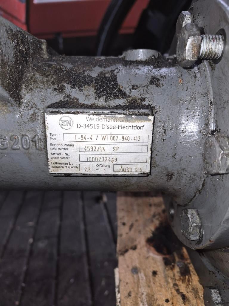 Achteras mini shovel weidemann 1280, Ophalen, Mini