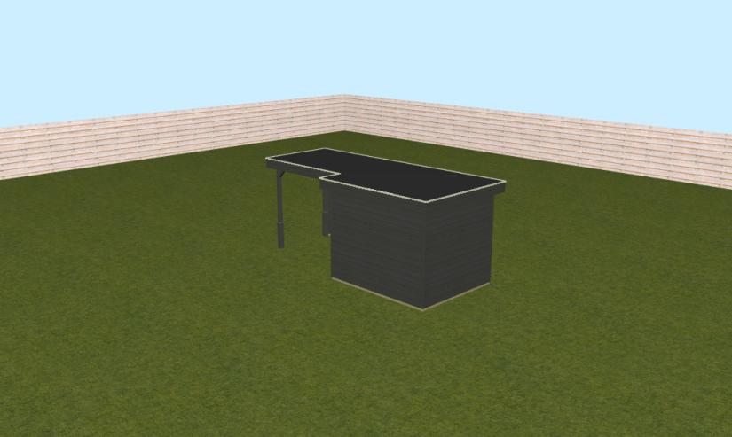 Lugarde Maatwerk 600 x 250 cm, Tuin en Terras, Tuinhuizen, 200 tot 400 cm, Tuinhuis, Nieuw, Ophalen of Verzenden