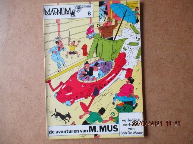 adv3549 magnum 8, Eén stripboek, Ophalen, Gelezen