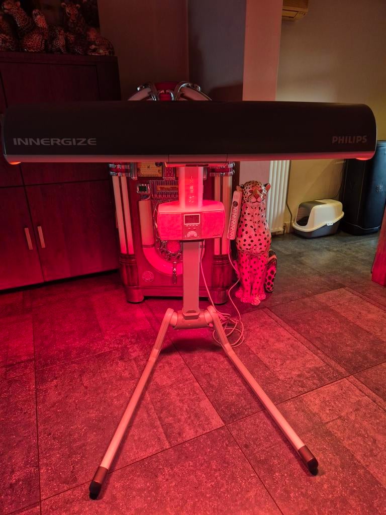 Philips innergize hb935 inklapbare zonnehemel infrarood, Witgoed en Apparatuur, Zonnebanken en Gezichtsbruiners, Ophalen, Zo goed als nieuw