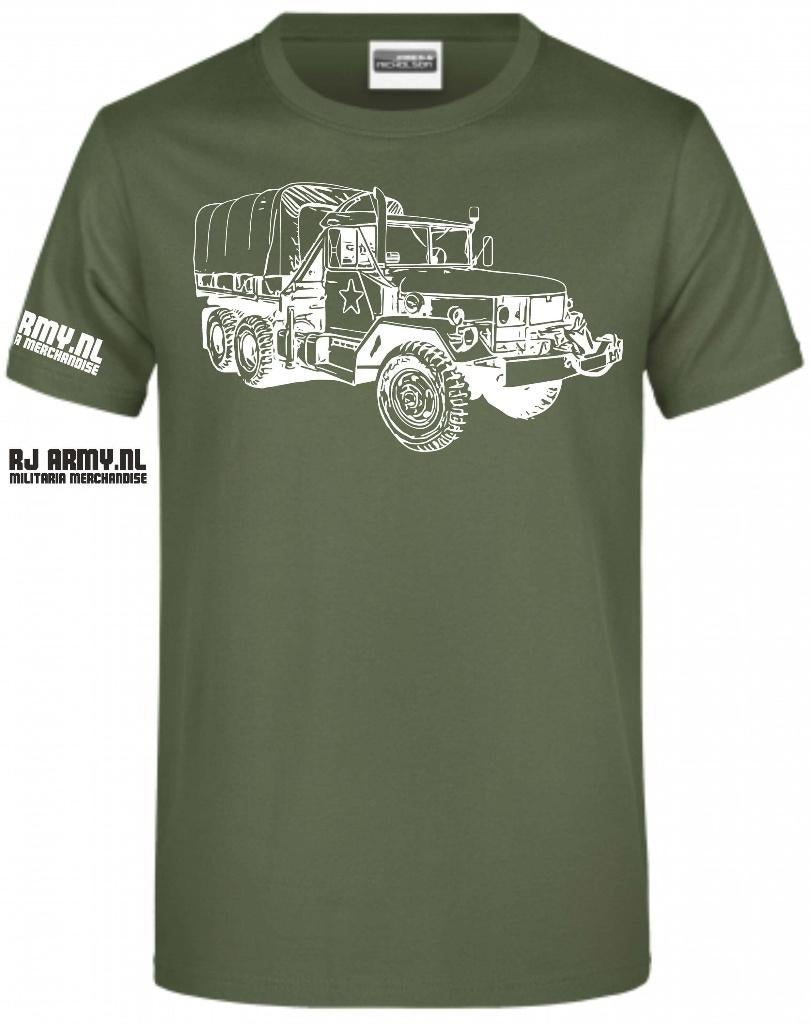 Defensie legershirt met diverse REO's, Ophalen of Verzenden, Landmacht, Amerika, Kleding of Schoenen