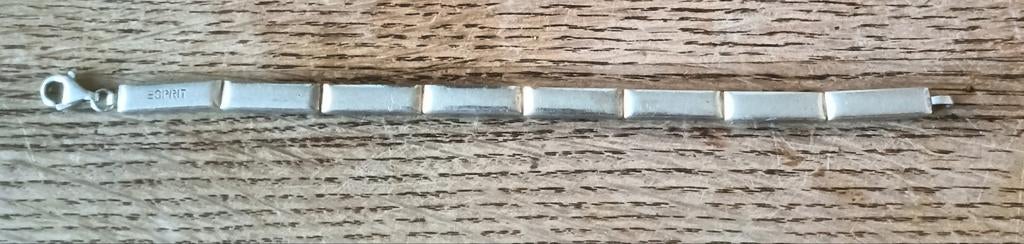 Zware 925 zilveren Esprit armband, Sieraden, Tassen en Uiterlijk, Ophalen of Verzenden, Gebruikt, Zilver, Zilver