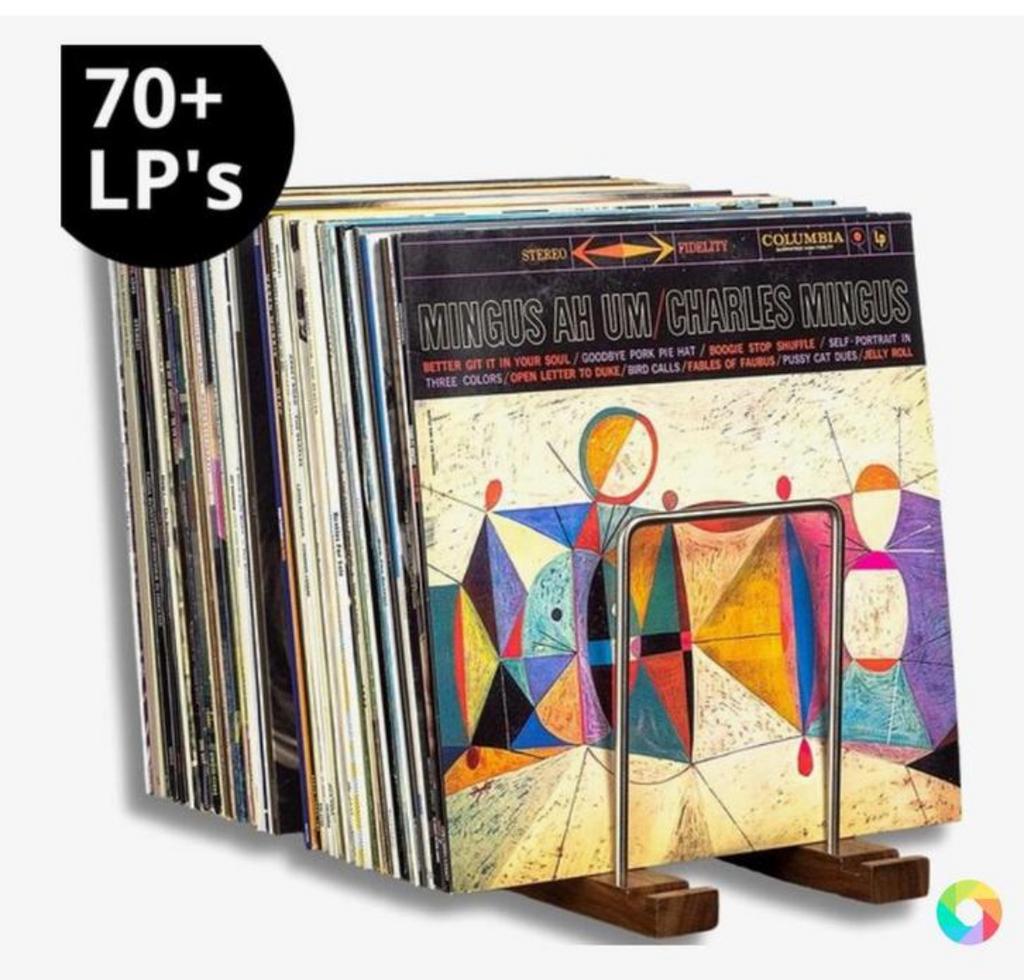 Lp opbergsystem ECHT WALNOOTHOUT!!, Cd's en Dvd's, Vinyl | Hiphop en Rap, Nieuw in verpakking, Ophalen of Verzenden