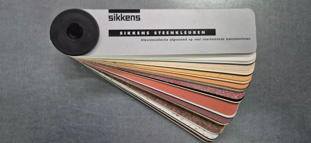 Sikkens Steenkleuren Collectie Waaier, Overige kleuren, Ophalen of Verzenden, Minder dan 5 liter, Verf