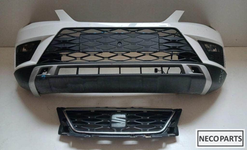 SEAT ATECA  VOORBUMPER ORIGINEEL ALLES LEVERBAAR, Gebruikt, -, Ophalen of Verzenden, Achter