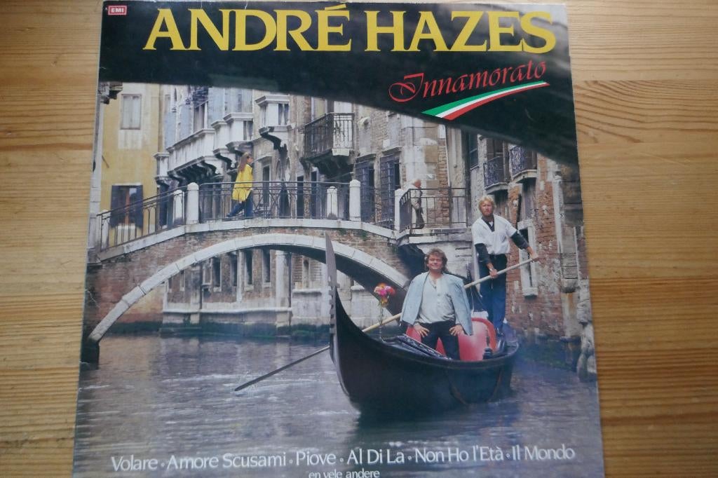 LP:   André Hazes – Innamorato, Cd's en Dvd's, Vinyl | Nederlandstalig, Gebruikt, Levenslied of Smartlap, 12 inch, Ophalen of Verzenden