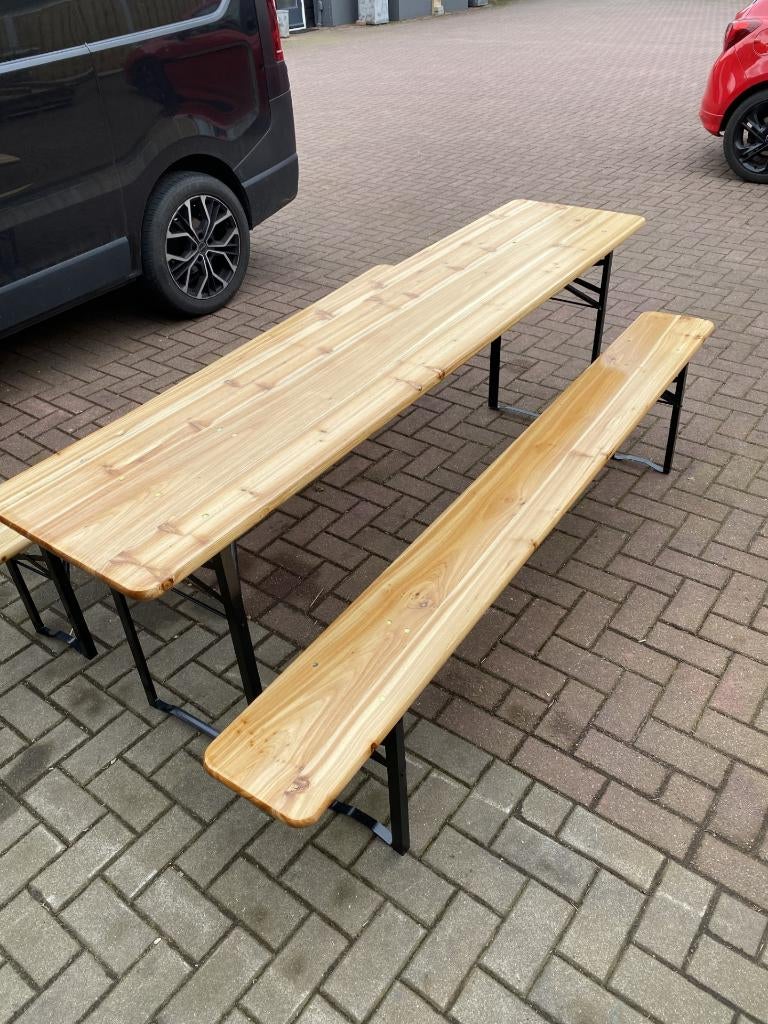 Setjes Bierbanken | biertafel te huur | te huur biertafels, Ophalen of Verzenden, Nieuw, Versiering, Overige