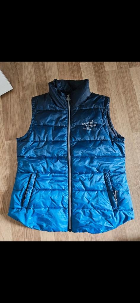 Bodywarmers te koop, Kleding | Heren, Bodywarmers, Ophalen of Verzenden, Zo goed als nieuw, Maat 52/54 (L), Blauw