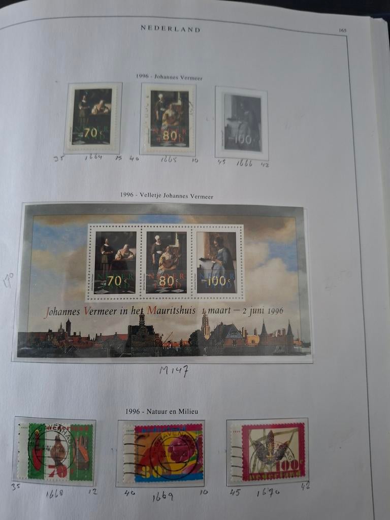 Postzegels blz 165-203 a bijna comleet bieden, Ophalen of Verzenden, Nederland