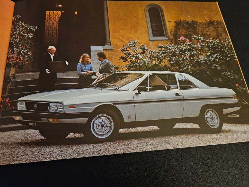 Brochure Lancia Gamma Coupé, Ophalen of Verzenden, Zo goed als nieuw, Overige merken