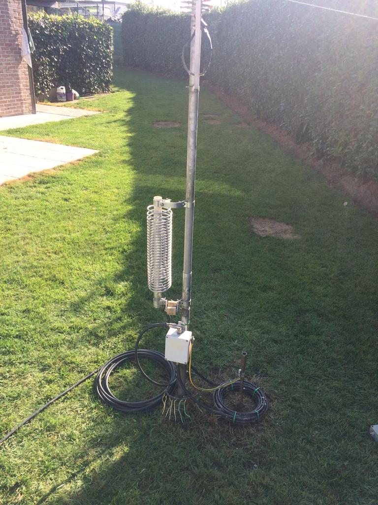 HF Toploaded Verticale Butternut 40-80-160m, Ophalen, Gebruikt, Antenne