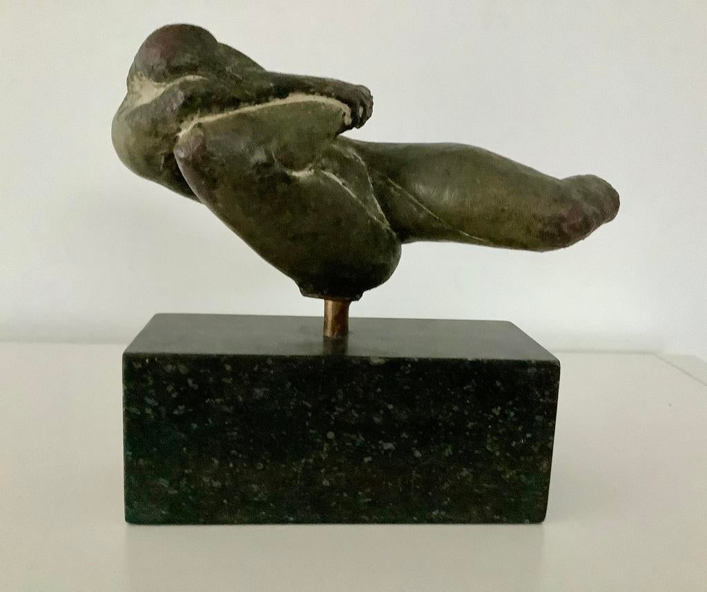 Brons, liggend naakt, Antiek en Kunst, Ophalen of Verzenden