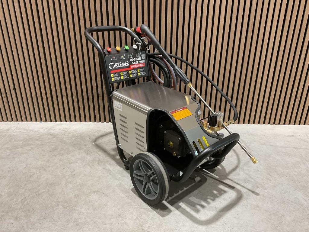 Kremer hogedrukreiniger 3 modellen benzine / 380V / 220V‼️, Tuin en Terras, Hogedrukreinigers, Ophalen, KREMER, Nieuw, Elektrisch