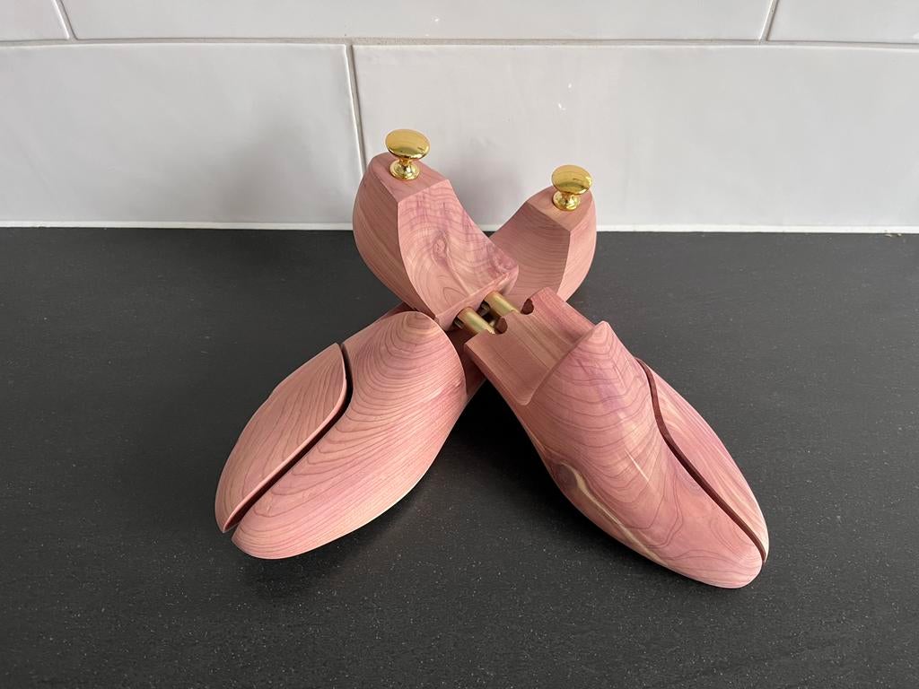 1 paar luxe cederhouten schoenspanners maat 44 nieuw, Overige kleuren, Cederhout, Overige typen, Ophalen of Verzenden