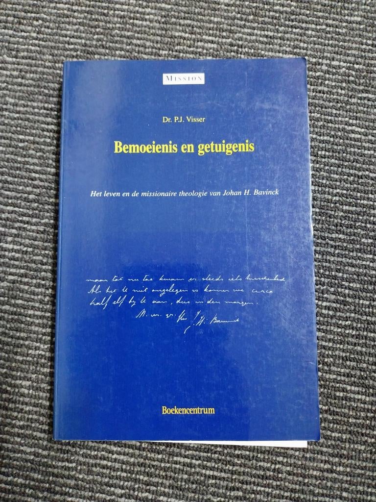 Bemoeienis en getuigenis - Johan H. Bavinck, Boeken, Godsdienst en Theologie, Ophalen of Verzenden, Gelezen, Dr. P.J. Visser, Christendom | Katholiek