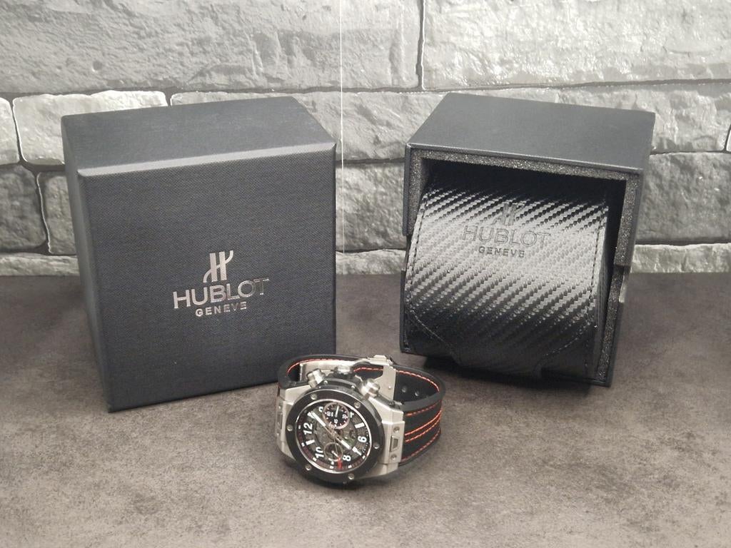 Hublot Big Bang Unico 45mm skeleton titanium ceramic, Overige merken, Staal, Polshorloge, Kunststof