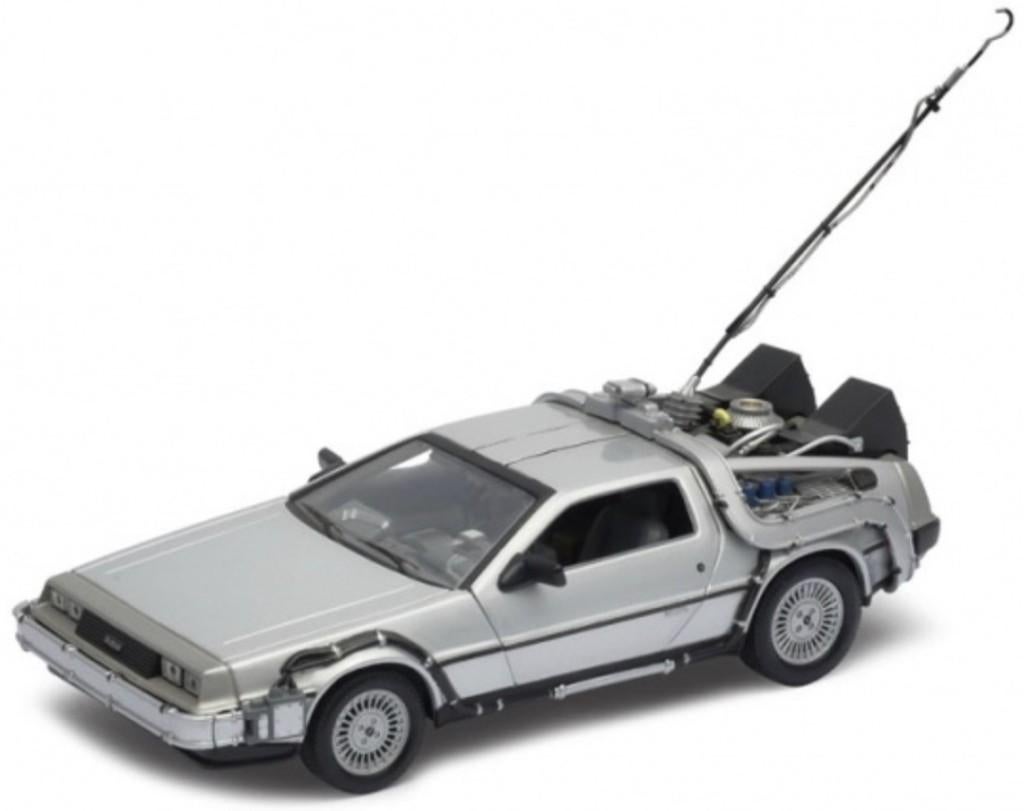 DeLorean Back to the future I uit de film 1985., Ophalen of Verzenden, Nieuw, Auto, Welly