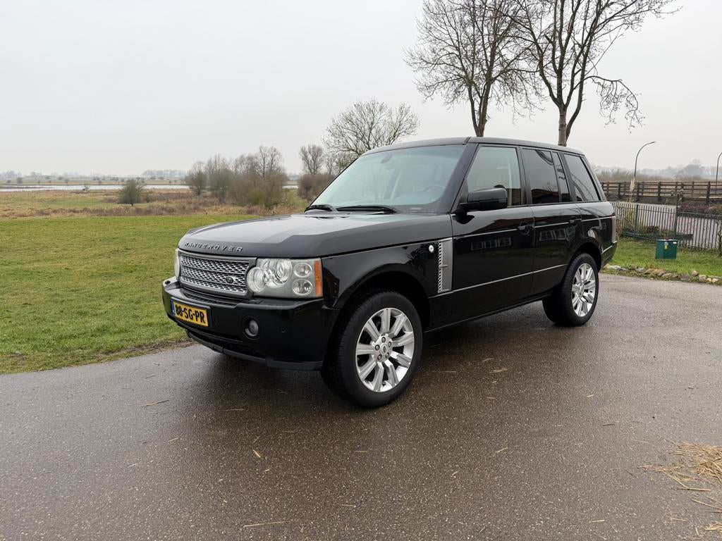 Land Rover Range Rover 4.4 V8 AUT 2006 Zwart, Auto's, Automaat, 8 cilinders, Origineel Nederlands, Bedrijf