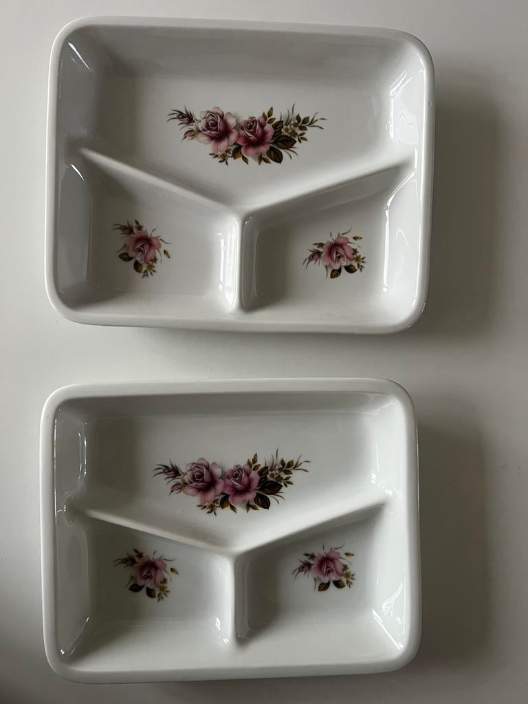 Schönwald twee serveerschalen / ovenschalen Duitsland, Ophalen of Verzenden, Zo goed als nieuw, Porselein, Overige stijlen