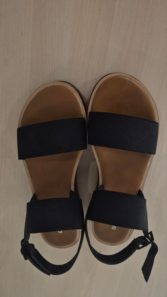 Graceland Black Ankle Boots / Chelsea Heels - Size 39, Ophalen of Verzenden, Zo goed als nieuw, Zwart