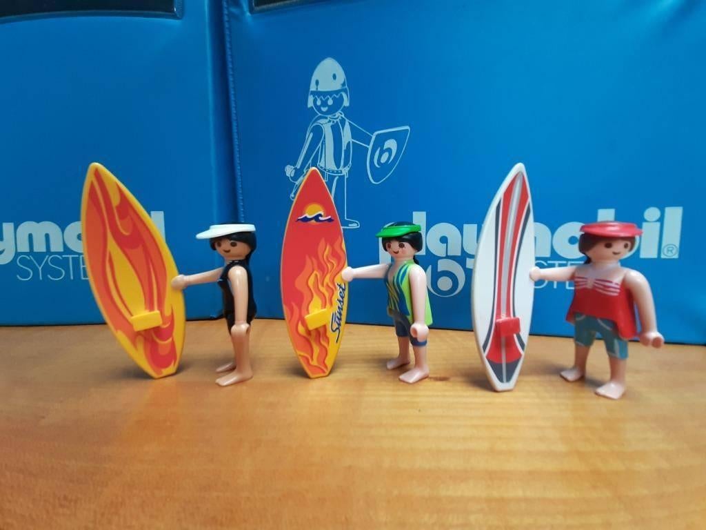 Vakantie camping strand surfer surfboard surfplank als nieuw, Ophalen of Verzenden, Zo goed als nieuw, Los playmobil