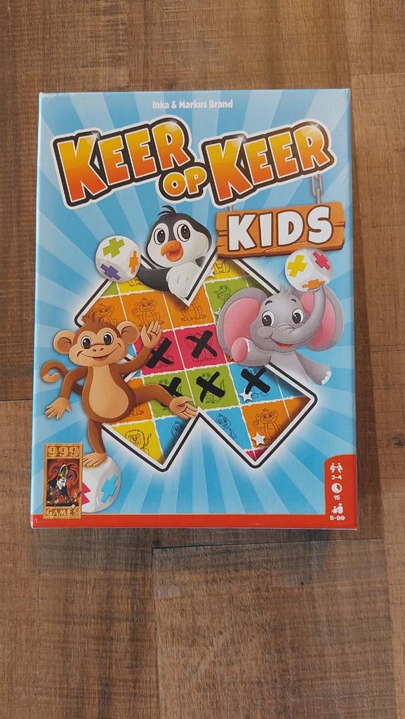 Keer op Keer Kids - Compleet!, Hobby en Vrije tijd, Gezelschapsspellen | Bordspellen, Een of twee spelers, Ophalen of Verzenden