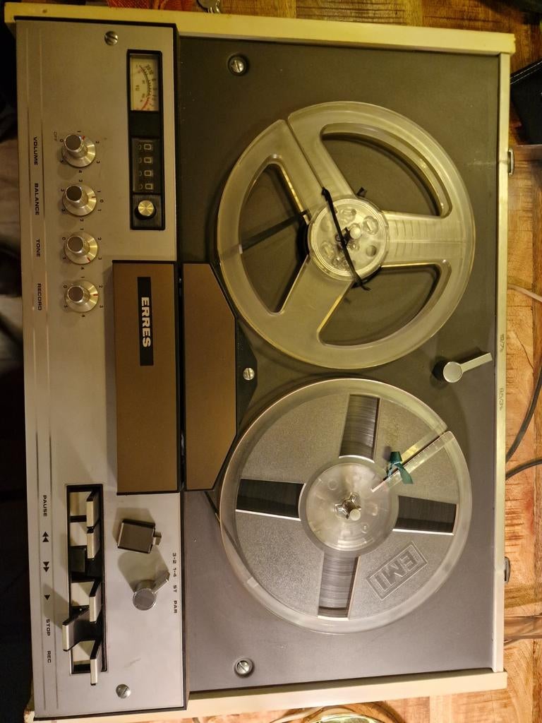 Bandrecorder Erres met defect, Audio, Tv en Foto, Bandrecorders, Ophalen, Defecte bandrecorder