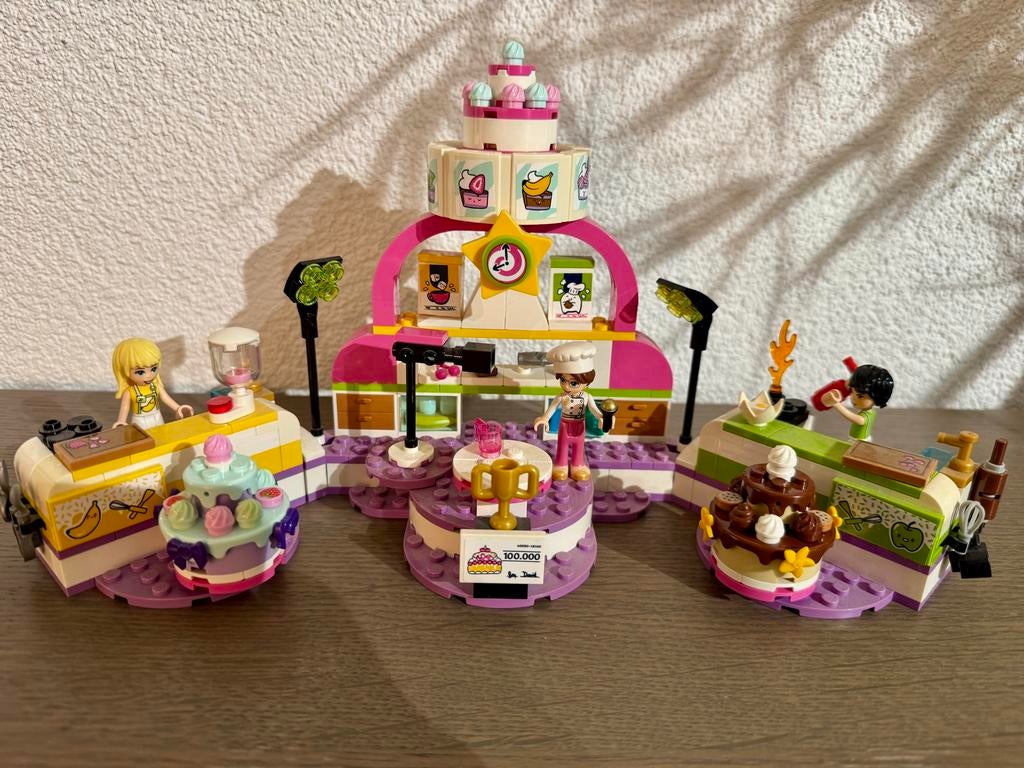 LEGO Friends Bakwedstrijd - 41393 - Complete Set, Ophalen of Verzenden, Zo goed als nieuw, Complete set, Lego