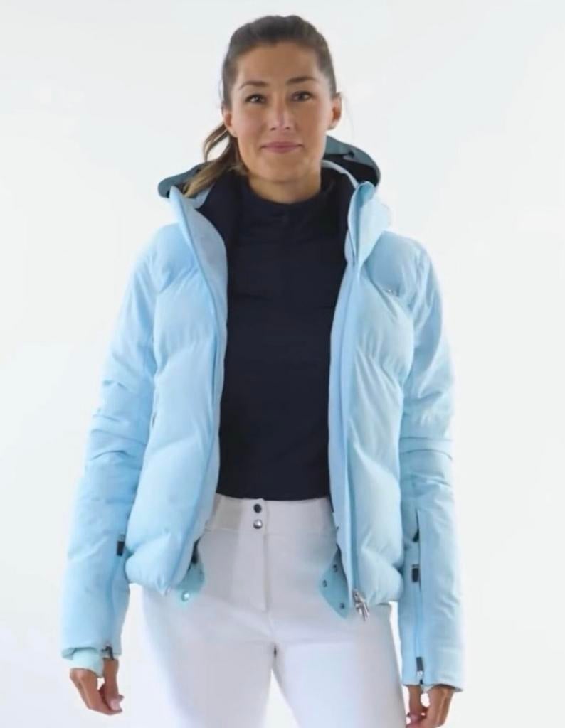 KJUS ski jas: women’s bluebird 2.0, lichtblauw mt 42, Kleding | Dames, Wintersportkleding, Ophalen of Verzenden, Nieuw, Maat 42/44 (L)