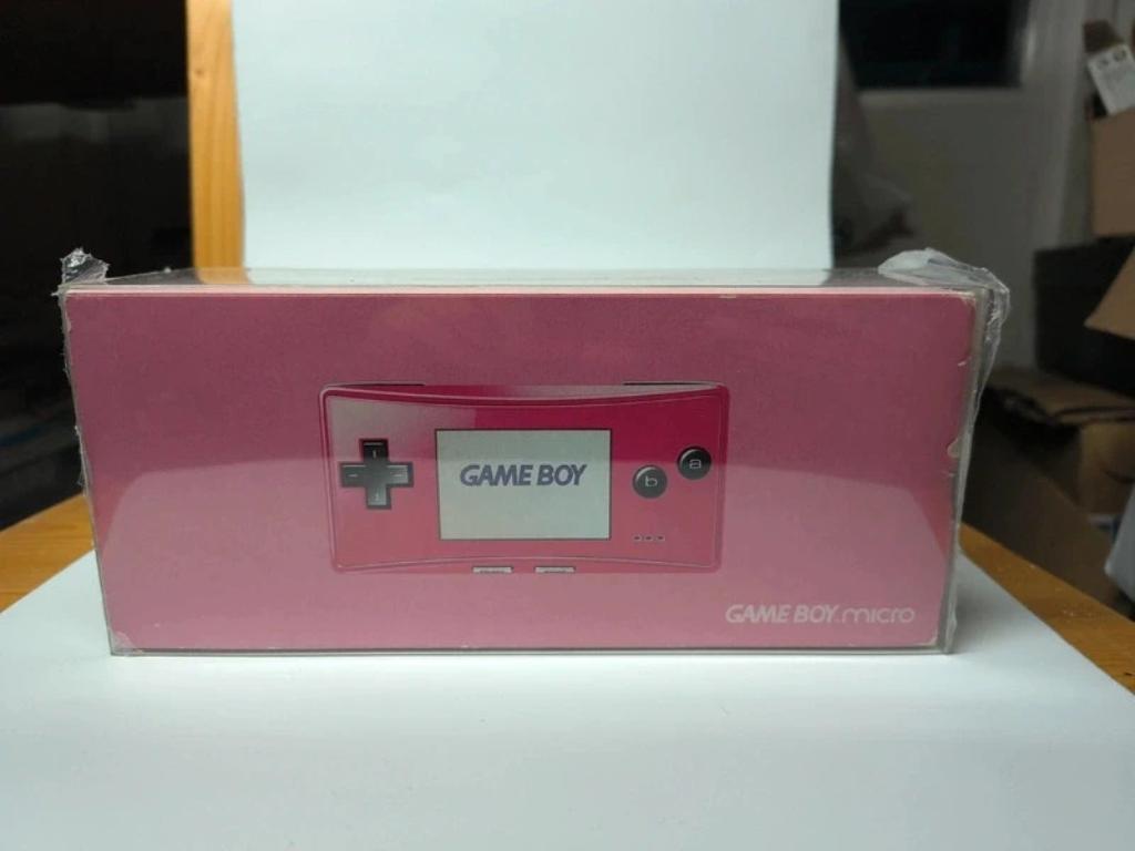 Gameboy Micro Pink NIEUW, Spelcomputers en Games, Spelcomputers | Nintendo Game Boy, Nieuw, Game Boy Micro, Met beschermhoes of tas