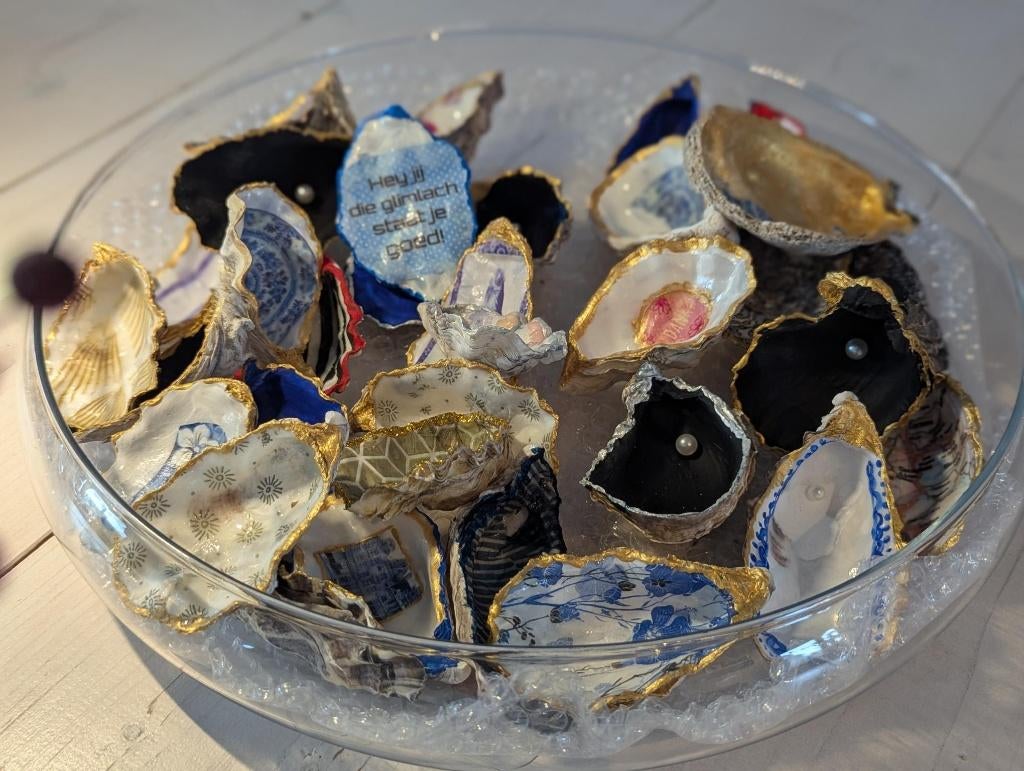 Oesterschelpen & St Jacobsschelpen, Ophalen, Nieuw