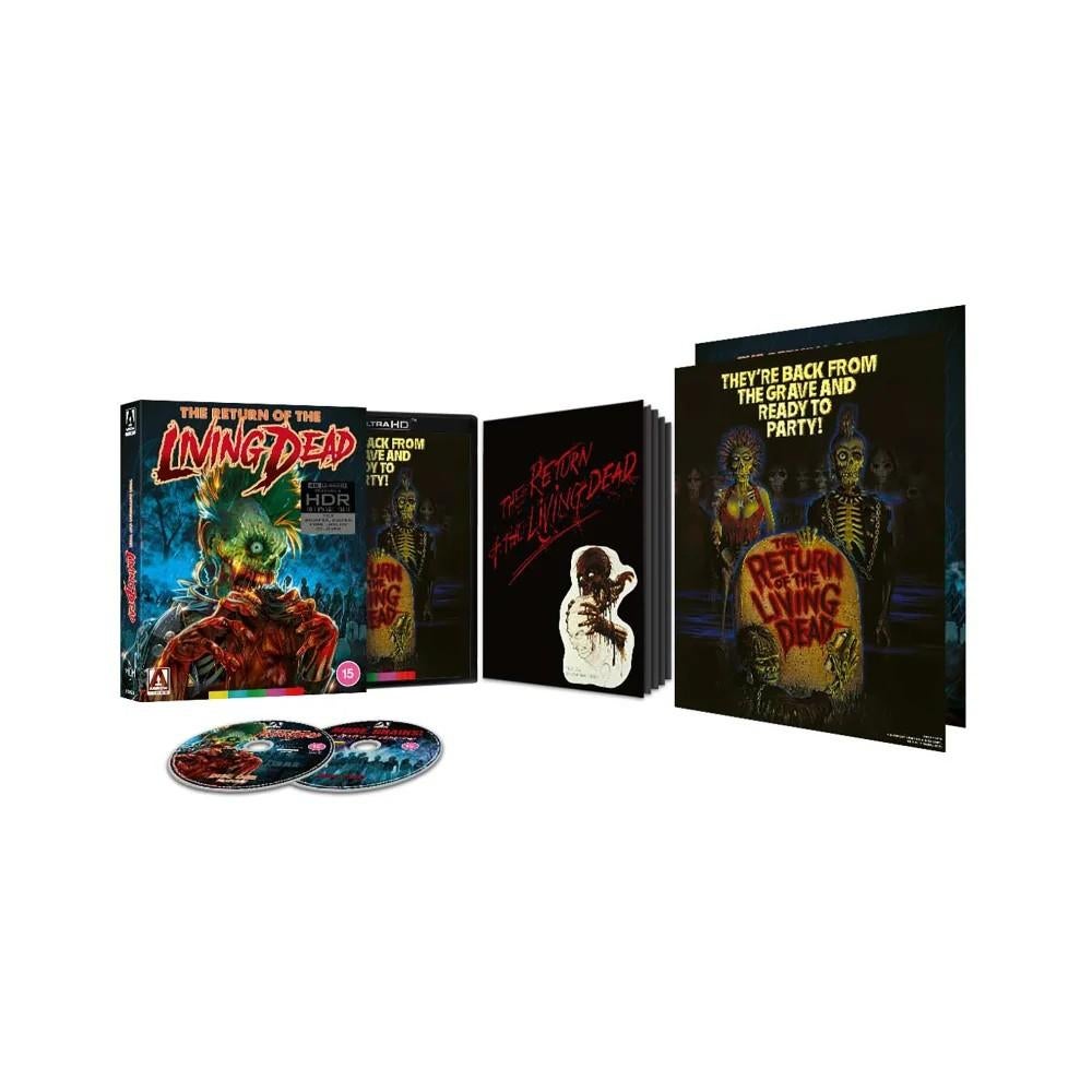 Return of the Living Dead 4K L.E 4K UHD BluRay Seal UK Arrow, Ophalen of Verzenden, Nieuw in verpakking, Actie, Boxset