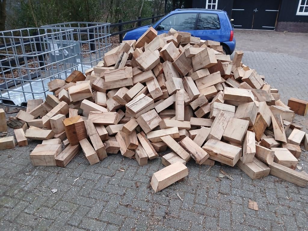 Brandhout,  mix van eiken en beuken, Minder dan 3 m³, Ophalen of Verzenden