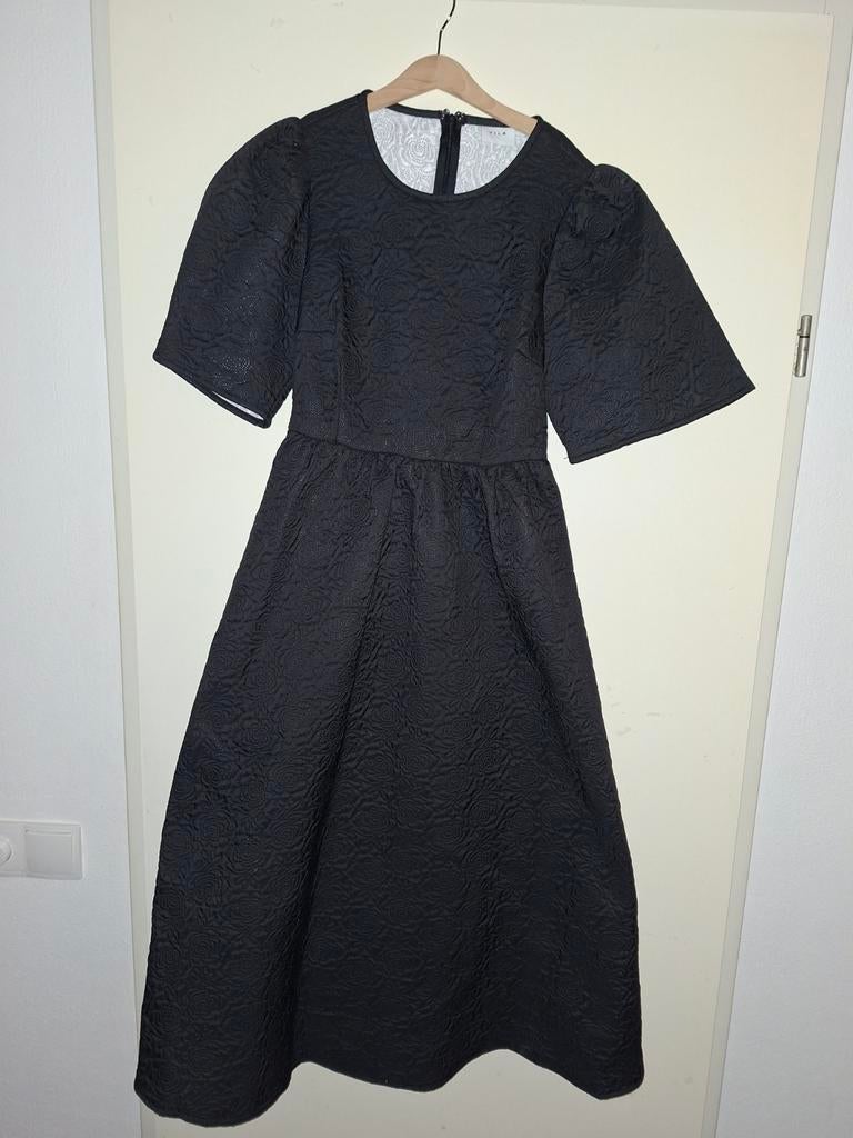 Jurk, boerenbruiloft, Ophalen, Zwart, Zo goed als nieuw, Maat 34 (XS) of kleiner