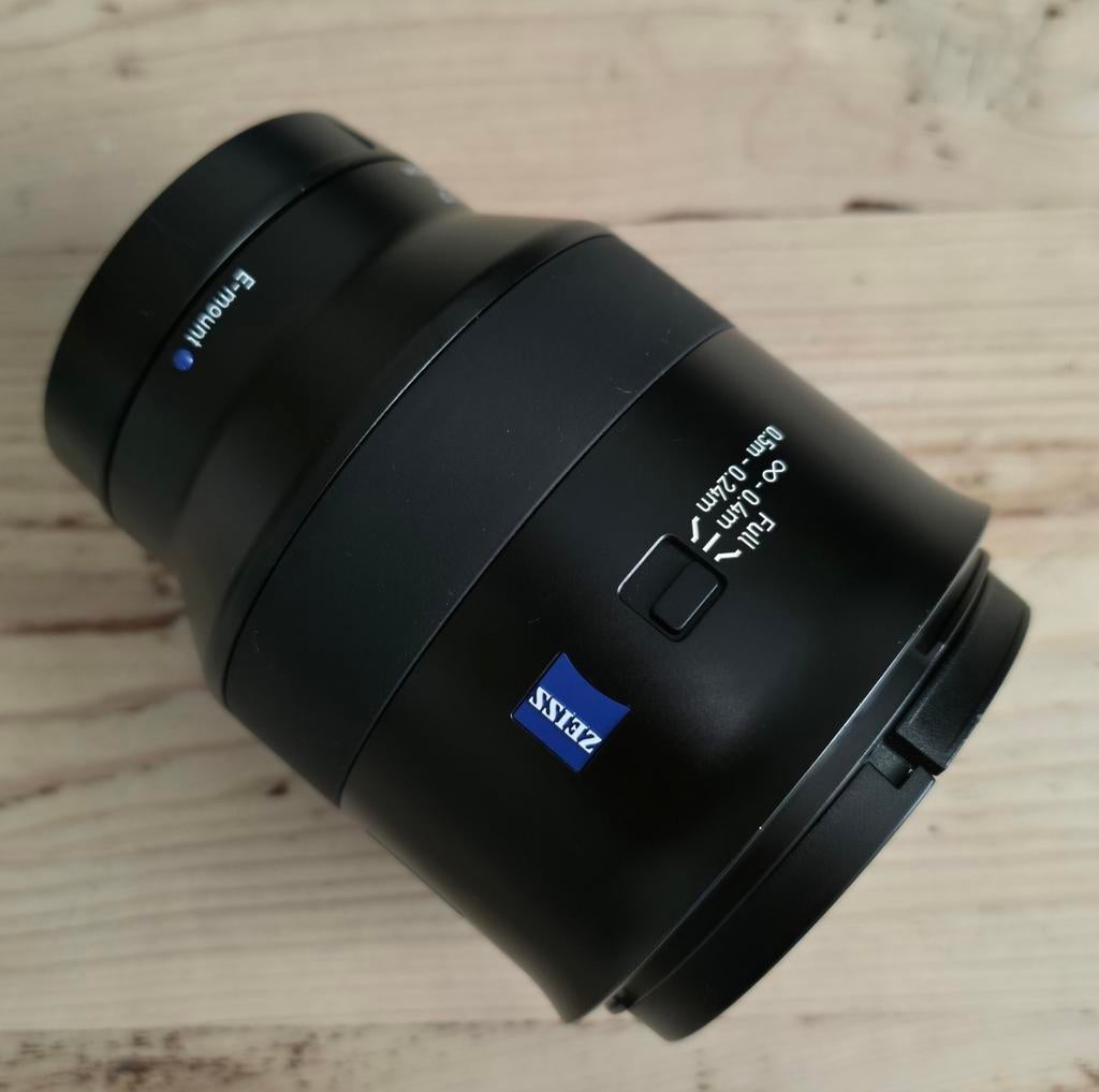 Zeiss Batis 40mm F/2 CF (Close Focus) Sony FE, Ophalen of Verzenden, Gebruikt, Standaardlens