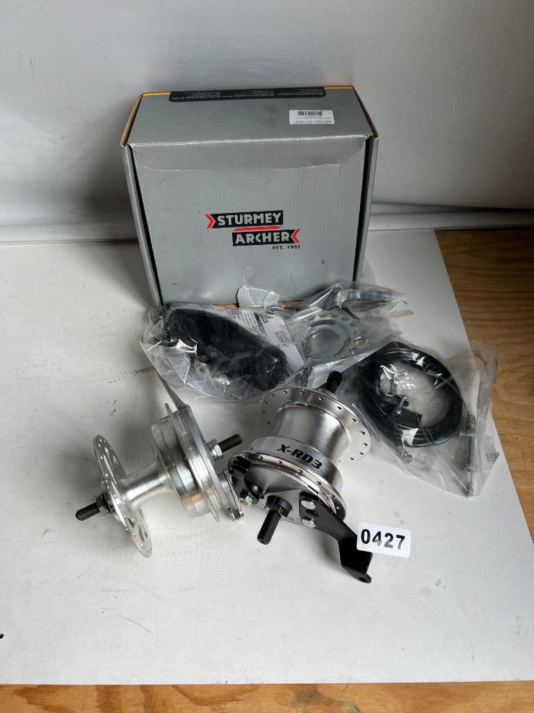 Trommelrem naven nieuw 3 versnellingen, Fietsen en Brommers, Fietsonderdelen, Ophalen of Verzenden, Nieuw, Algemeen, Wiel