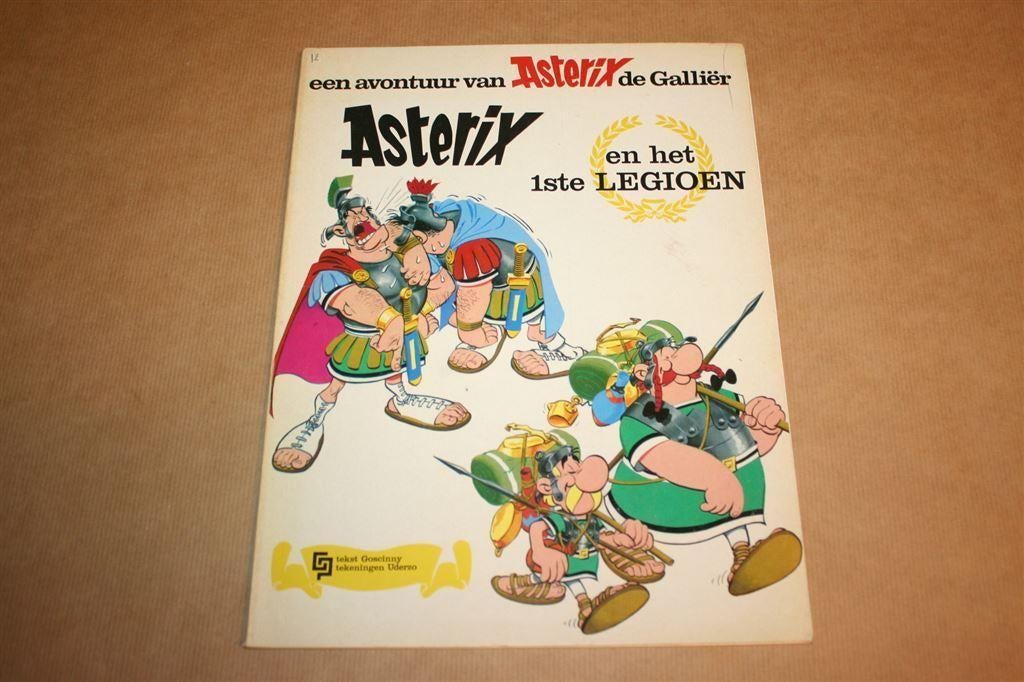 Asterix en het 1ste Legioen - 1e Ned druk 1971, Eén stripboek, Ophalen of Verzenden, Gelezen