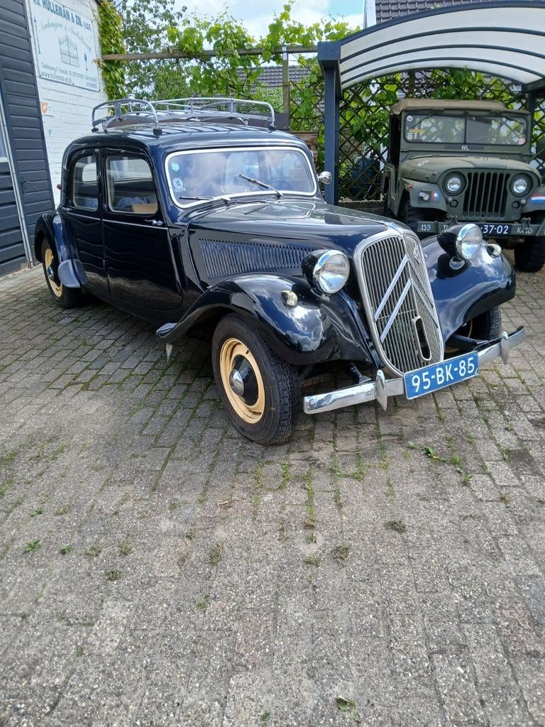 Citroën Citroen 1955 Zwart € 12000, 1140 kg, Zwart, Origineel Nederlands, Bedrijf