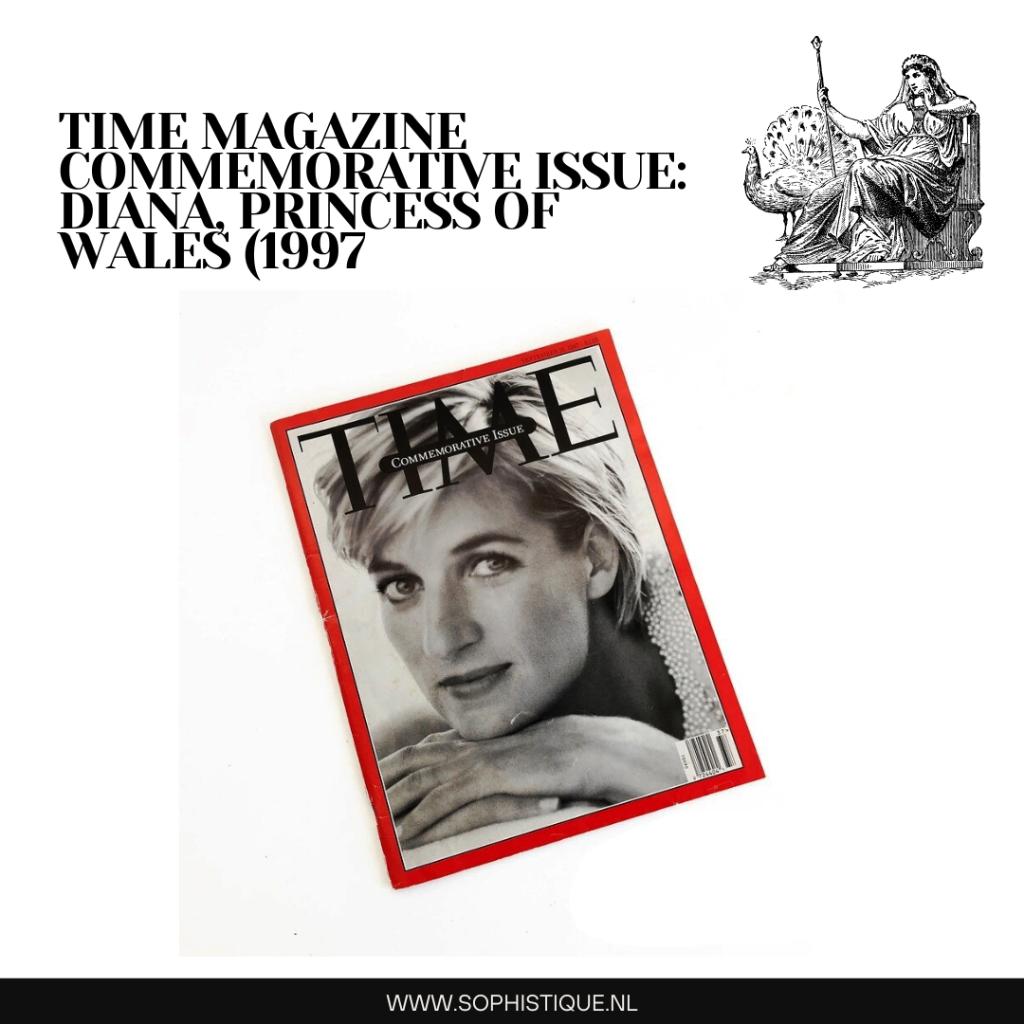 Time Magazine Commemorative Issue: Diana, Princess of Wales, Boeken, Ophalen of Verzenden, Zo goed als nieuw