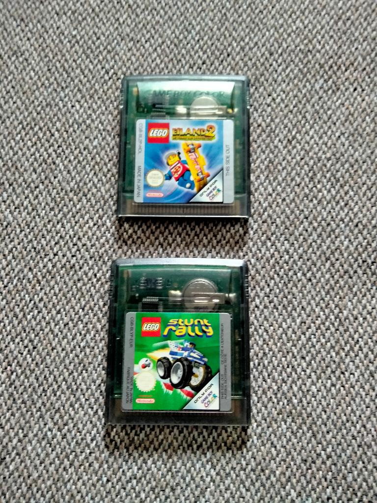 Game Boy Color: twee Lego-games, Spelcomputers en Games, Avontuur en Actie, Gebruikt, 1 speler, Ophalen of Verzenden