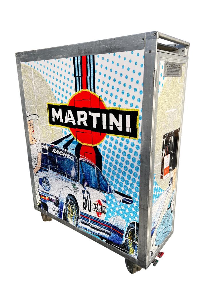 Vliegtuigtrolley Noboringo "Martini Porsche 911 Design Art", Ophalen, Zo goed als nieuw